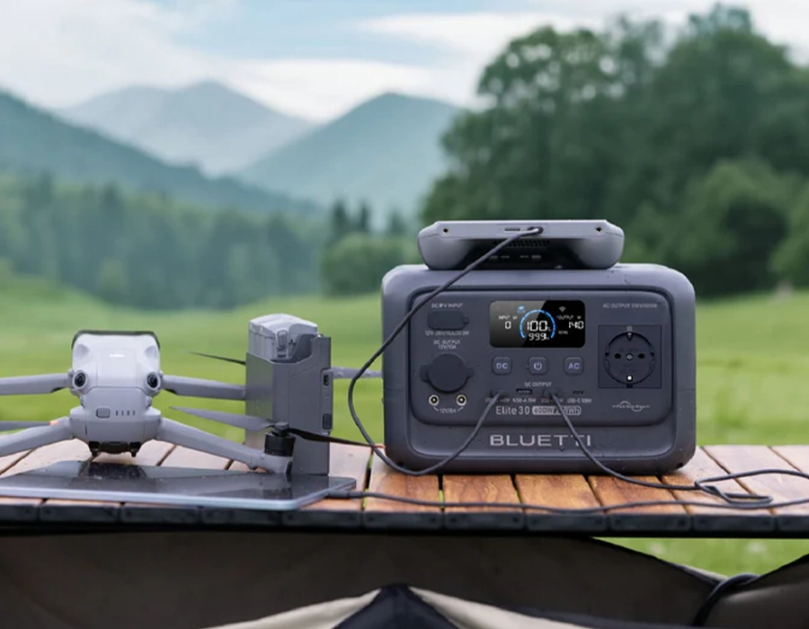 Портативная зарядная станция BLUETTI Elite 30 V2 | 600W 288Wh (P-EL30V2-EU-GY-BL-010)