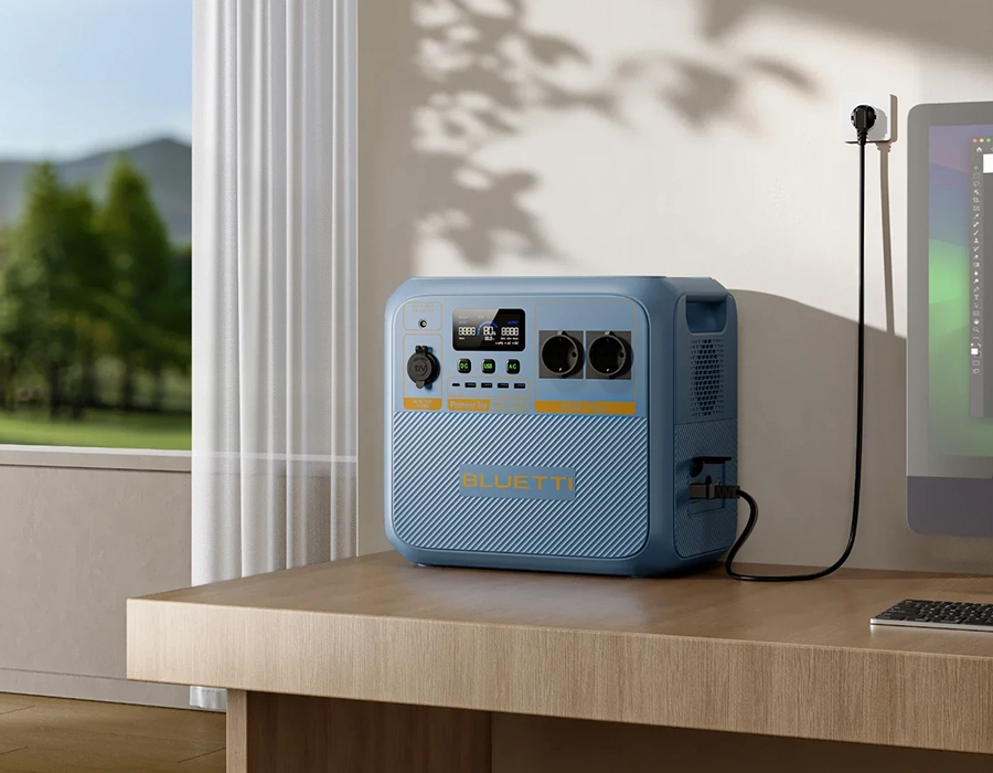 Підключення BLUETTI Pioneer Na до розетки змінного струму