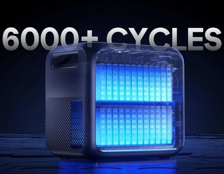 Портативная зарядная станция BLUETTI Premium 200 V2 | 2700W 2073.6Wh (P-PR200V2-EU-GY-BL-010)