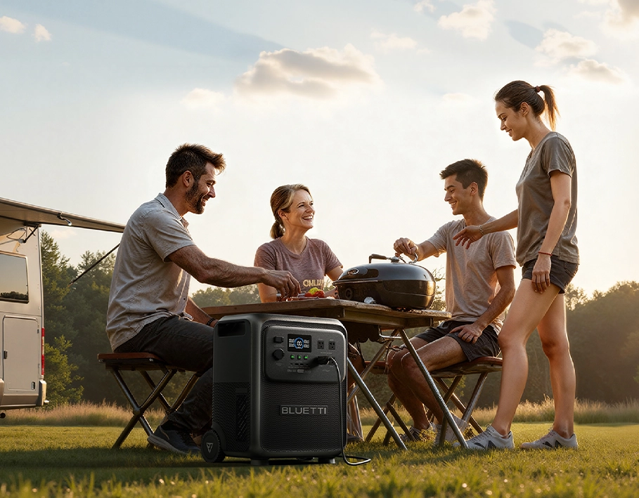 Портативна зарядна станція BLUETTI Elite 400 | 3840Wh 2600W (P-EL400-EU-GY-BL-010)