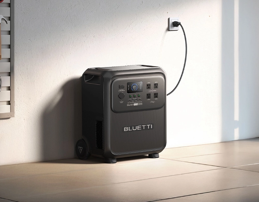 Портативна зарядна станція BLUETTI Elite 400 | 3840Wh 2600W (P-EL400-EU-GY-BL-010)