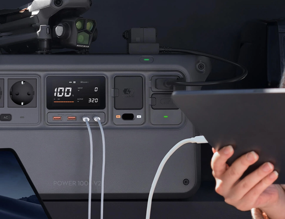 Портативна зарядна станція DJI Power 1000 V2 | 1024 Wh 2600W (CP.DY.00000185.01)