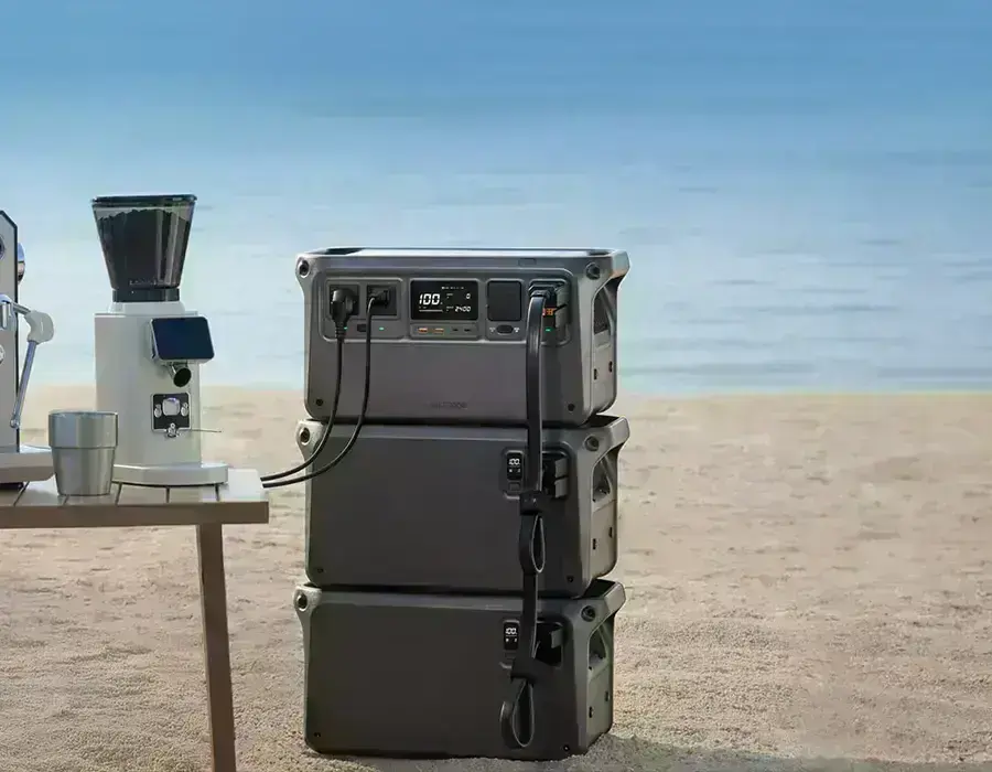 График мощности DJI Power Expansion Battery 2000 в режиме непрерывного питания