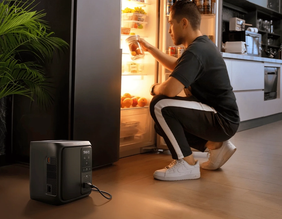 DELTA 3 1000 Air під час живлення холодильника