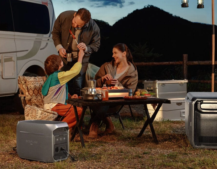 Портативная зарядная станция EcoFlow DELTA 3 Max Plus 2048Wh 6000W (EFD3MP-EU-CBOX)