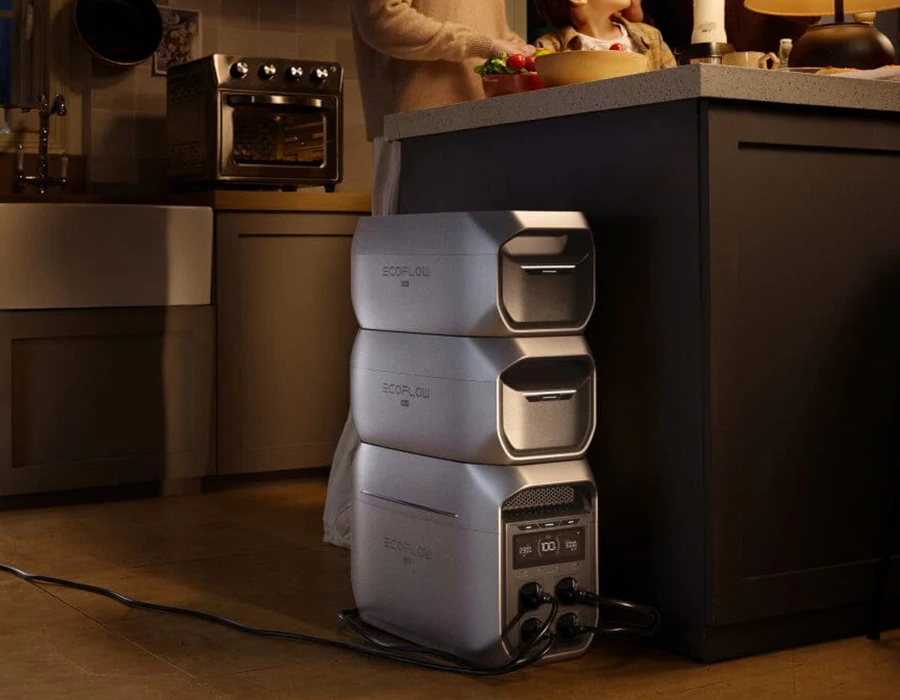 Портативная зарядная станция EcoFlow DELTA 3 Max Plus 2048Wh 6000W (EFD3MP-EU-CBOX)