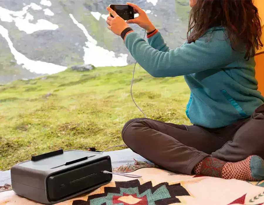 Порт USB-C на дополнительной батарее EcoFlow RIVER 3