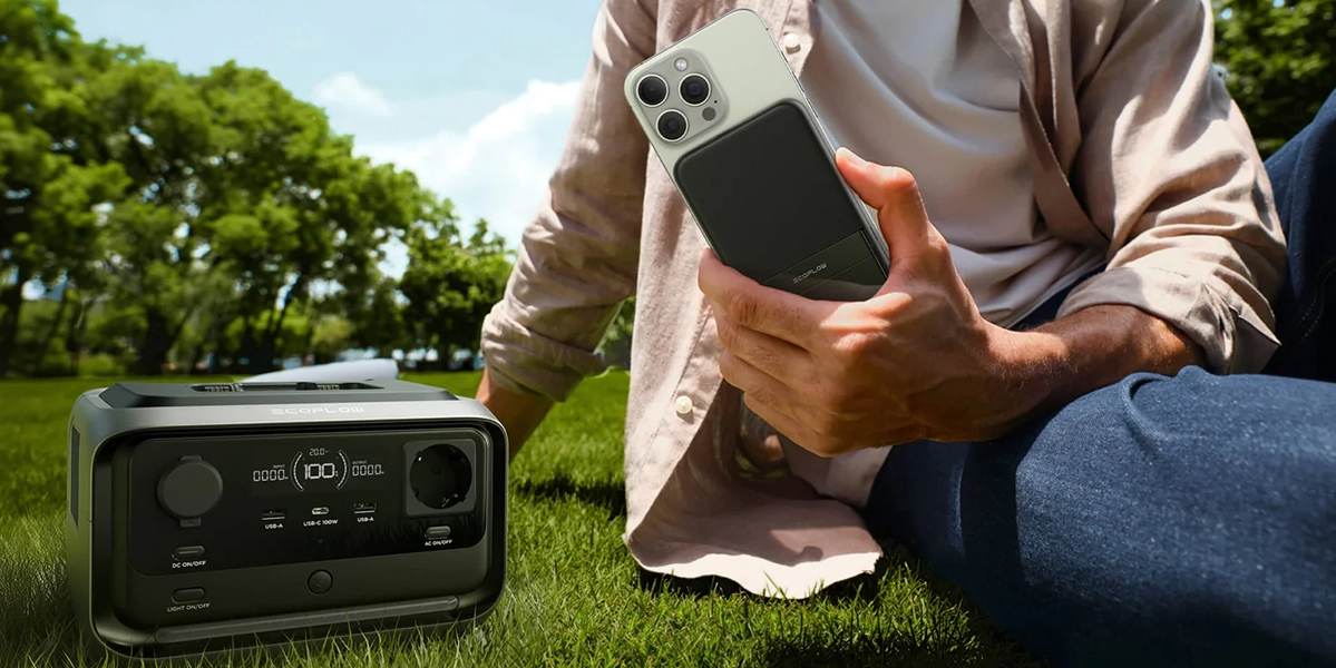 EcoFlow RIVER 3 Max Plus з павербанком