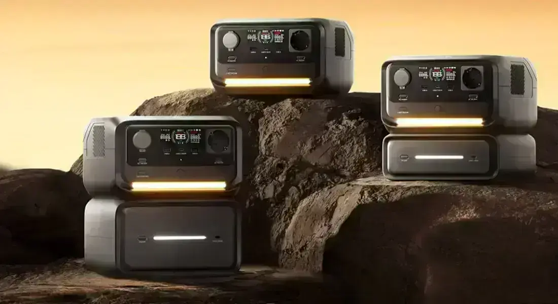 EcoFlow RIVER 3 Plus — портативная зарядная станция в домашней обстановке