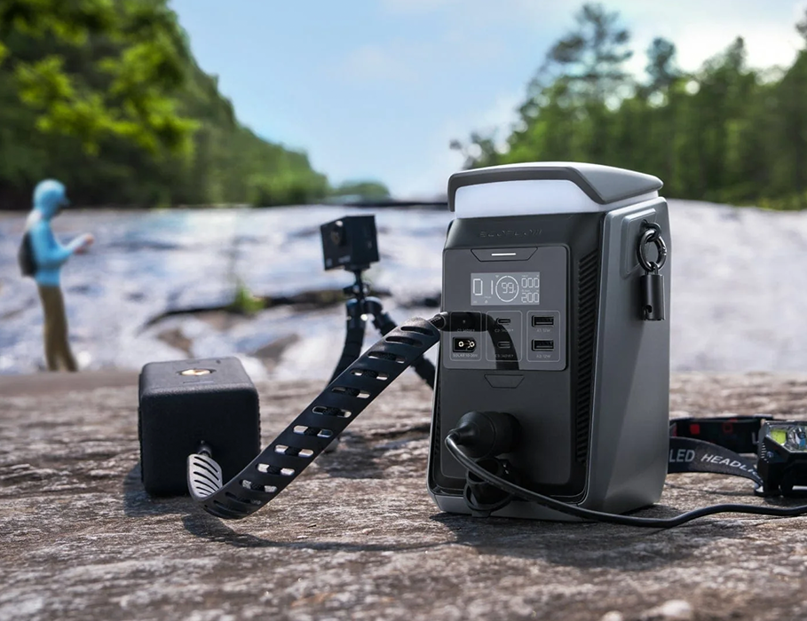 Портативное зарядное устройство с фонарем EcoFlow TRAIL Plus 300 DC | 90000mAh/288Wh (EF-TRAIL300Plus-N)