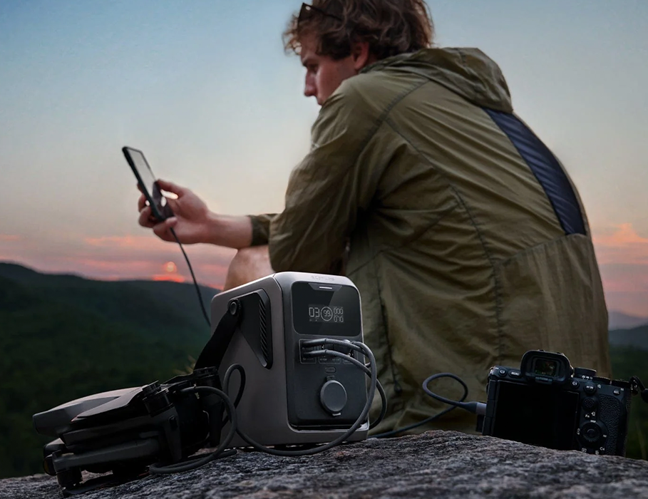 Портативное зарядное устройство с фонарем EcoFlow TRAIL Plus 300 DC | 90000mAh/288Wh (EF-TRAIL300Plus-N)