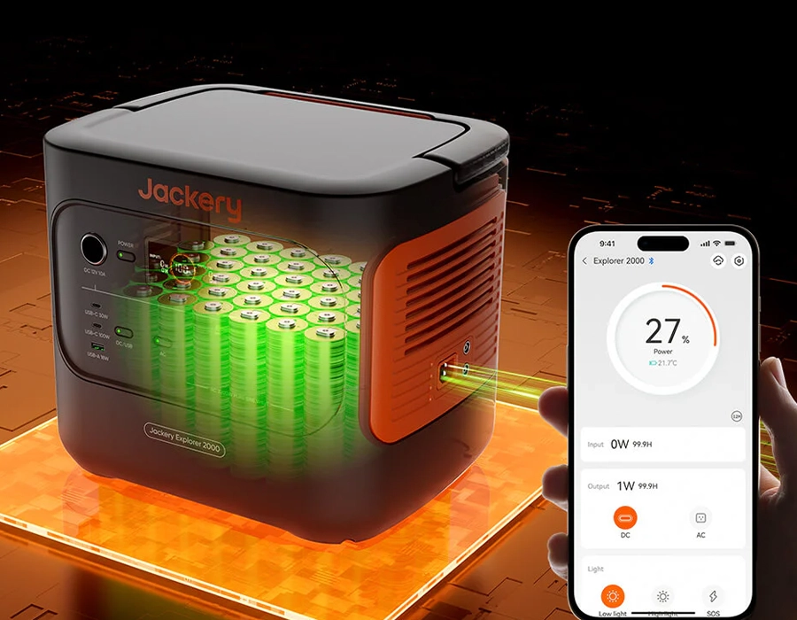 Портативна зарядна станція Jackery Explorer 2000 V2 | 2042Wh 2200W (21-0001-000267)