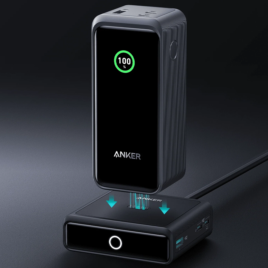 Зарядний пристрій Anker 100W Charging Base for Anker Prime Power Bank (A1902311)