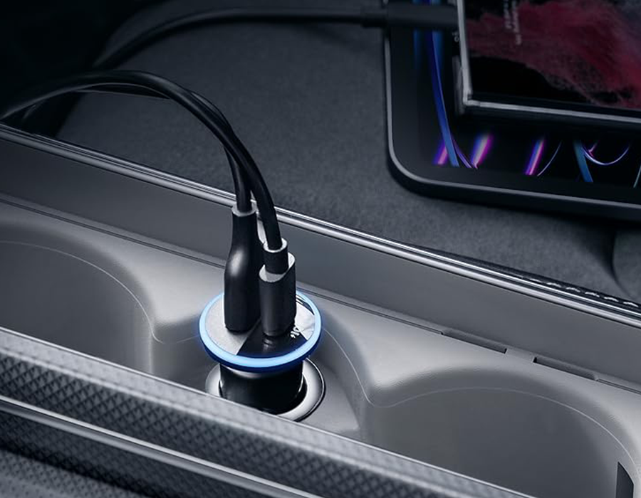 Автомобільний зарядний пристрій Anker 323 Car Charger 52.5W - Black (A2735G11)