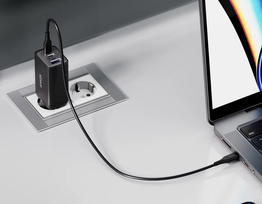 Мережевий зарядний пристрій Anker 735 Charger Nano II 65W - White (A2667324)