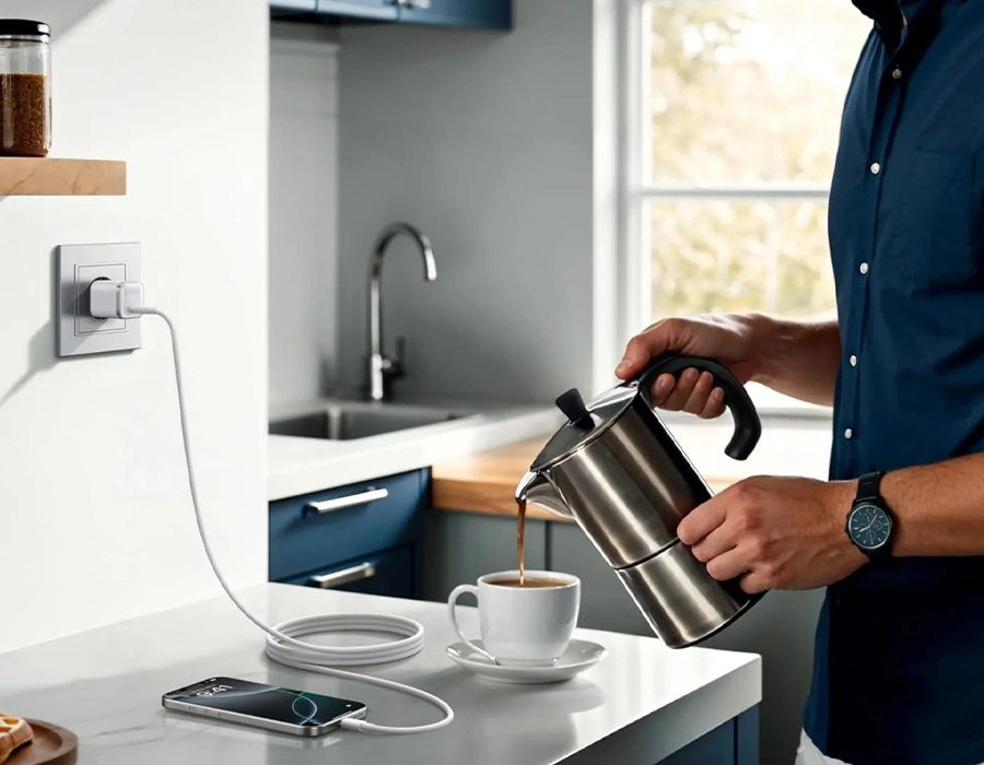 Сетевое зарядное устройство Anker Nano Charger 45W - White (A2692L21)