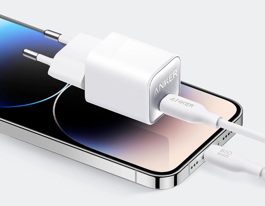 Сетевое зарядное устройство Anker PowerPort 511 Nano III GaN 30W - White (A2147G21)