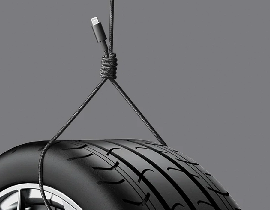 Кабель Anker Premium Nylon USB-A to USB-C Cable [2-Pack - 0,9м] - Black (B8172011)