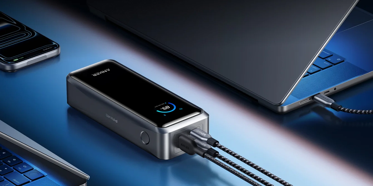 Портативное зарядное устройство Anker Prime 26250mAh 300W Black (A110AH11)