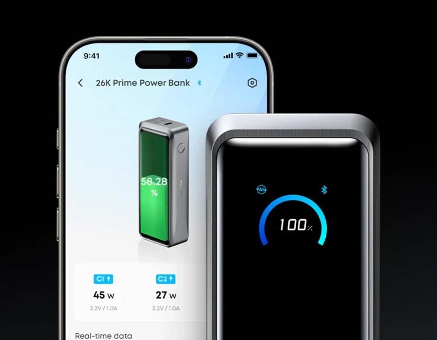 Портативное зарядное устройство Anker Prime 26250mAh 300W Black (A110AH11)