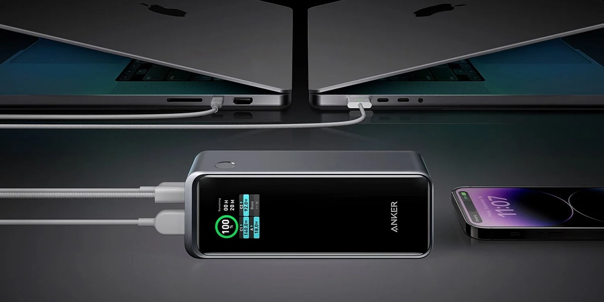 Внешний аккумулятор Anker Prime 27 650mAh Power Bank — компактный пауэрбанк