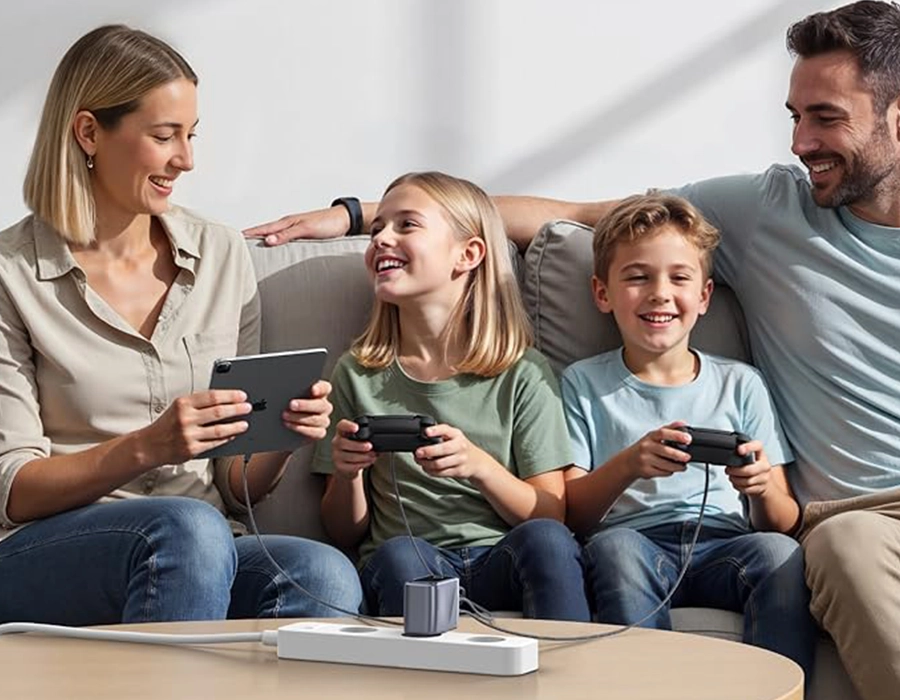 Зарядний пристрій з дисплеєм Anker Prime Charger 160W, 3 Ports, Smart Display (A2687, B2687GZ1)