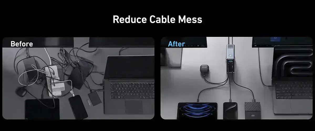 як док-станція anker prime charging docking station оптимізує робоче місце