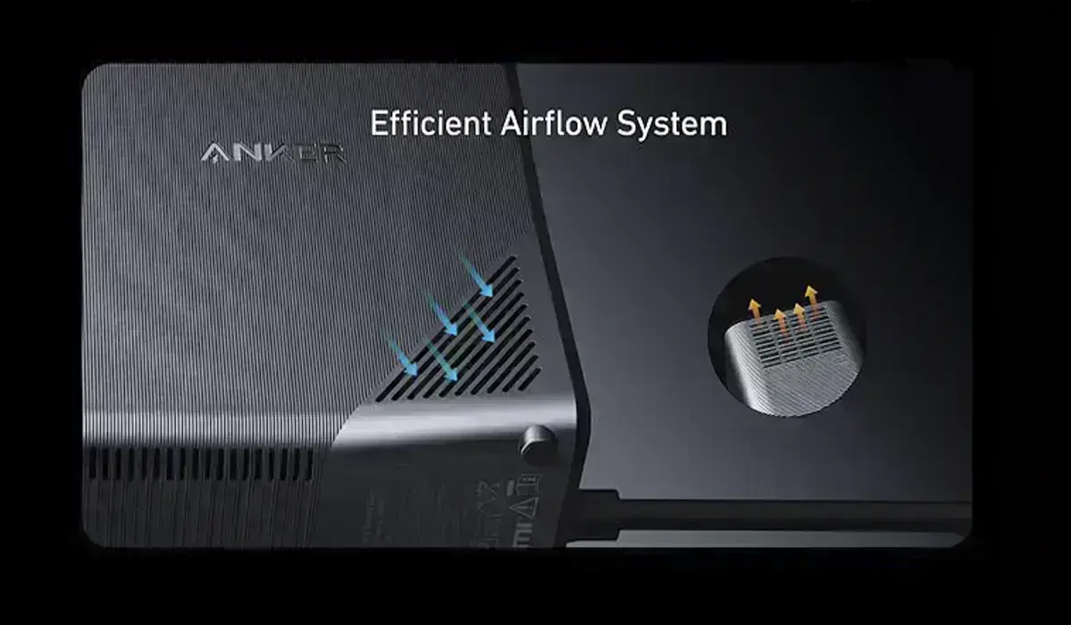 док-станція anker prime charging docking station має систему контролю температури