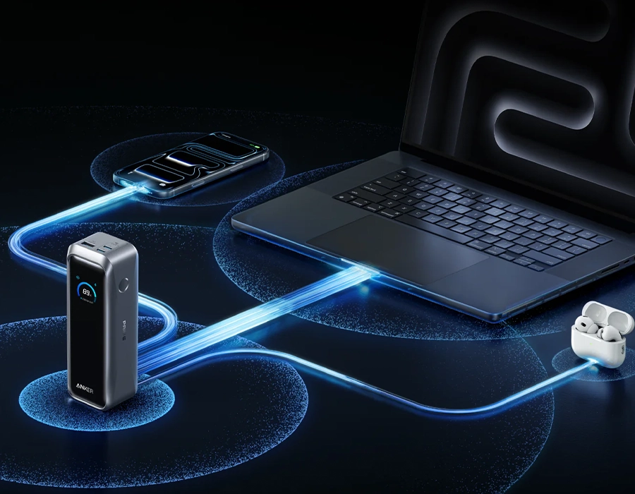 Внешний аккумулятор [павербанк] Anker Prime Power Bank 20K 220W (A110BH11)