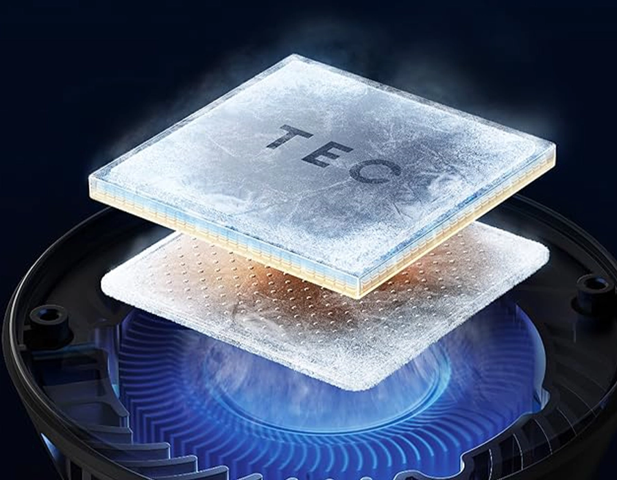 Розумна бездротова зарядна станція з дисплеєм та охолодженям Anker Prime Wireless 3-in-1 Charging Station 25W, Qi2, AirCool, Dock Stand (B25X7)