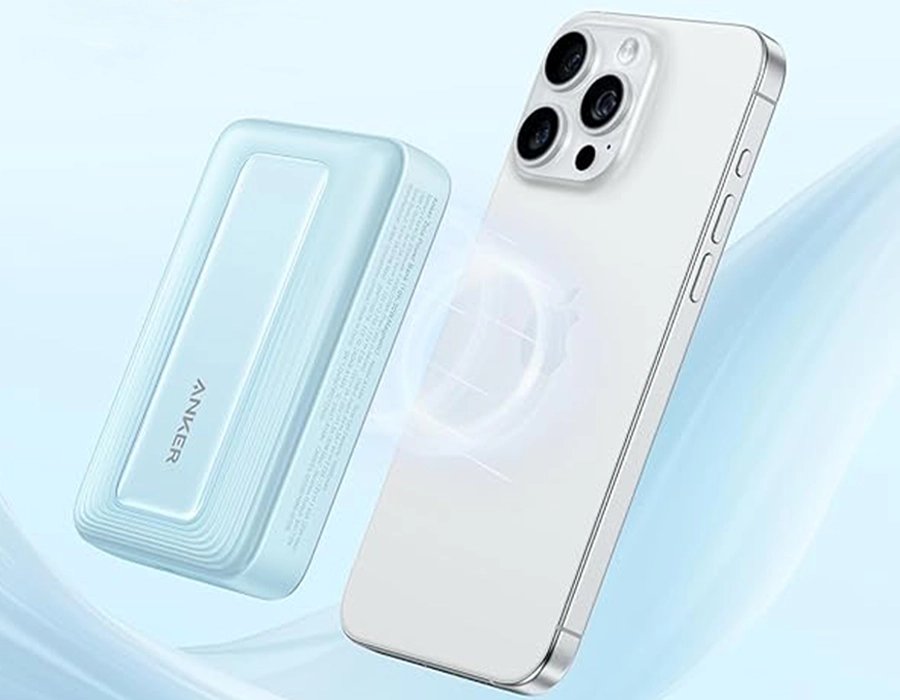 Магнитный павербанк Anker Zolo Magnetic Power Bank 10000mAh 30W - Black (A1684011)