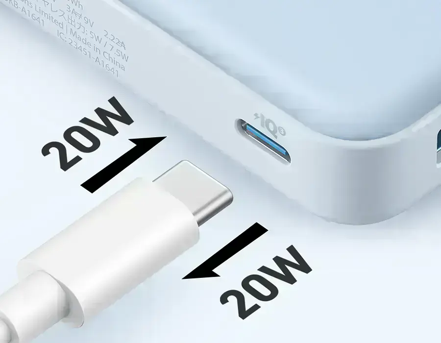 Павербанк Anker 633 заряжает iPhone с мощностью до 20 Вт