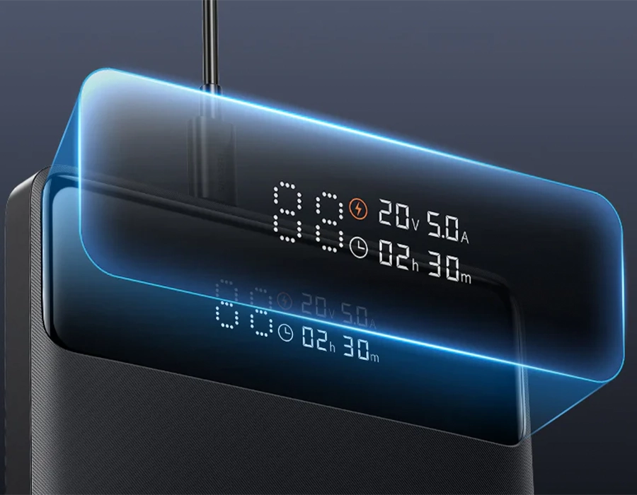 Зовнішній акумулятор [павербанк] Baseus Blade H1 Lite 20000 mAh 100W Black (P10021604123-00)