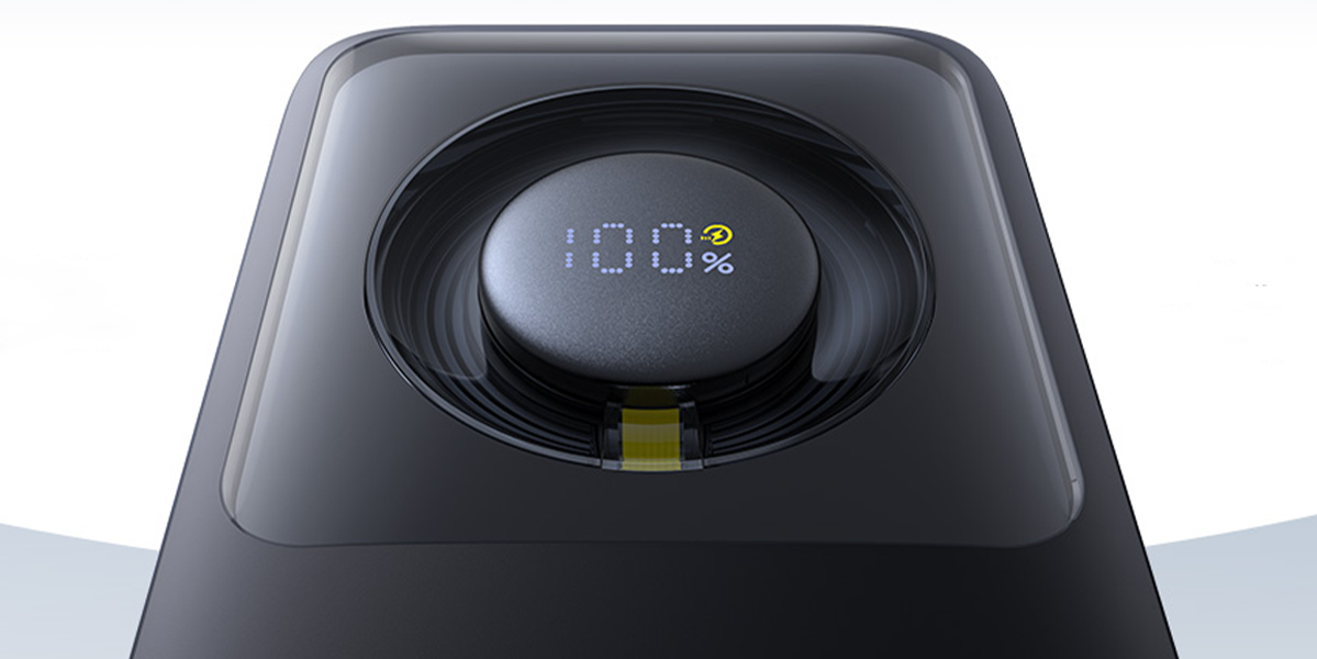 Павербанк с выдвижным кабелем Baseus Free2Pull Power Bank 20000mAh 65W - Lunar Gray (P10073700843-00)