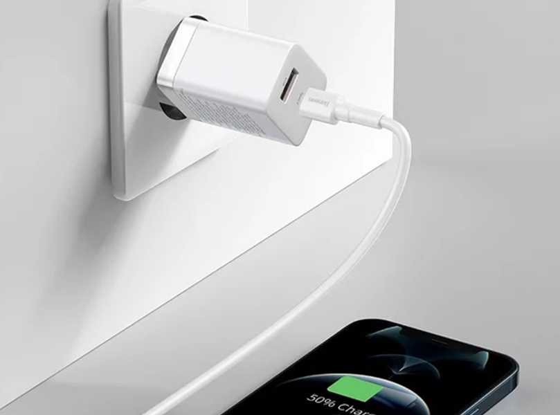 Мережевий зарядний пристрій Baseus Super Si Pro Quick Charger C+U 30W EU - White (CCSUPP-E02)