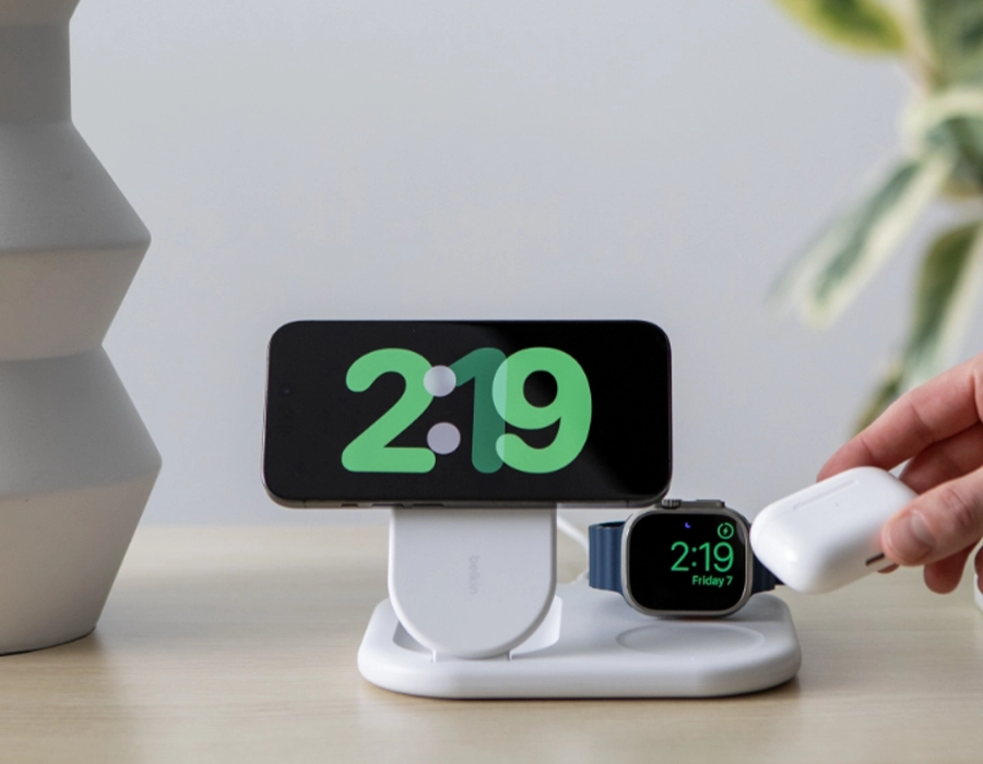 Використання станції Belkin як підставки для перегляду