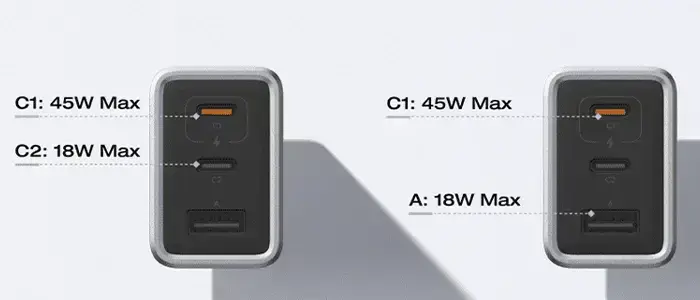 Зарядка через два порти EcoFlow RAPID