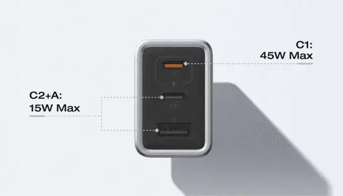 Зарядка через три порти EcoFlow RAPID