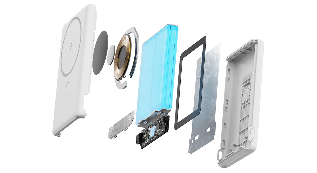 Магнитный павербанк EcoFlow RAPID Mag Powerbank 5000mAh 7,5W - Black (EF-RAPIDQI1-5K-B-EU)