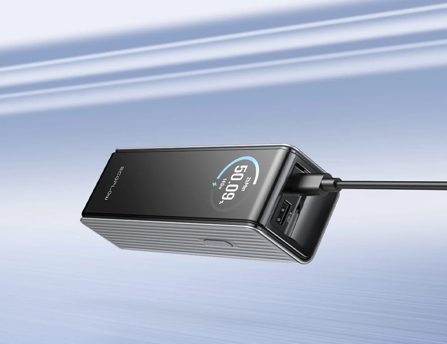 EcoFlow RAPID Powerbank – швидке заряджання через порт USB-C потужністю 140 Вт