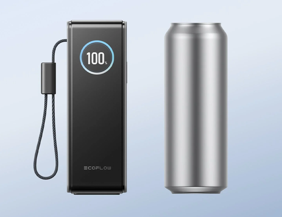 Компактний павербанк EcoFlow RAPID 25000 мА·год для подорожей