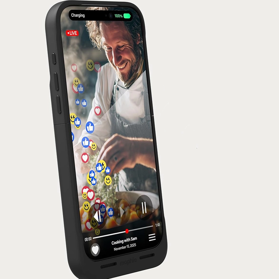 Чехол-батарея Mophie Juice Pack для Apple iPhone 17 Pro Max (401019656)