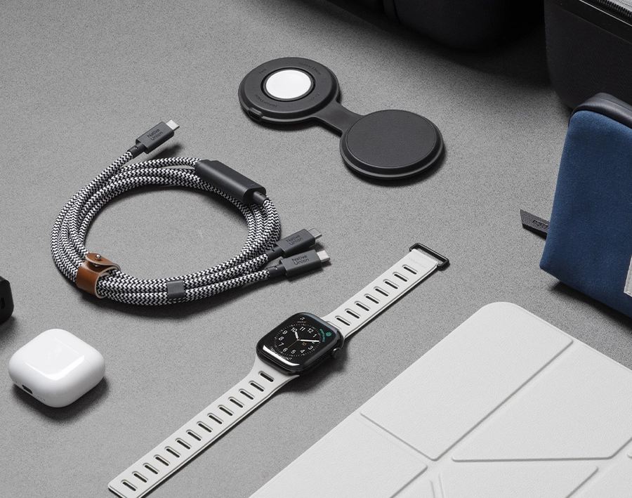 Кабель Native Union Belt Cable 2-in-1 USB-C to USB-C & USB-C Cable 140W [2m] - Zebra (BELT-C-2C-ZEB)