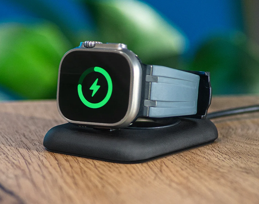 Nimble Watch Stand из кожи алоэ