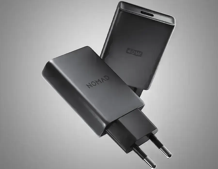 Европейская вилка адаптера Nomad USB-C GaN 40W Slim EU