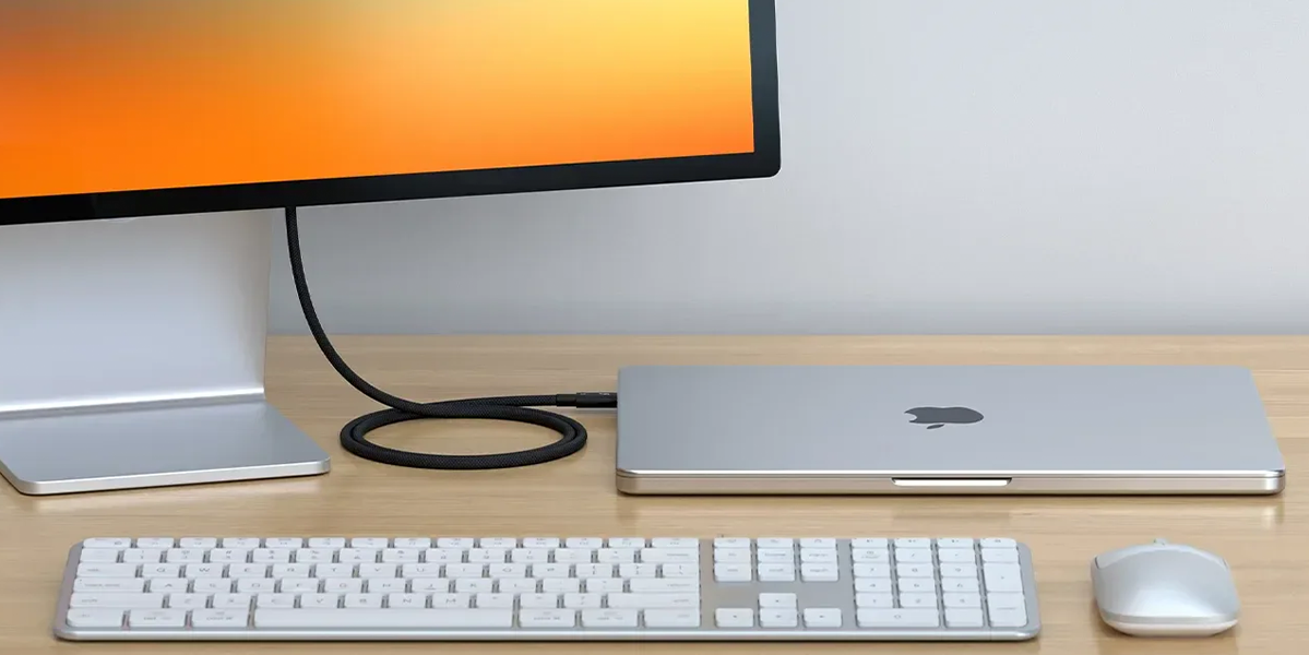 Кабель Satechi Thunderbolt 5 Pro 240W Cable 1m - Black (ST-YTB5100K)