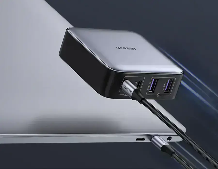 Зарядное устройство UGREEN Nexode 65W - компактный дизайн и высокая мощность