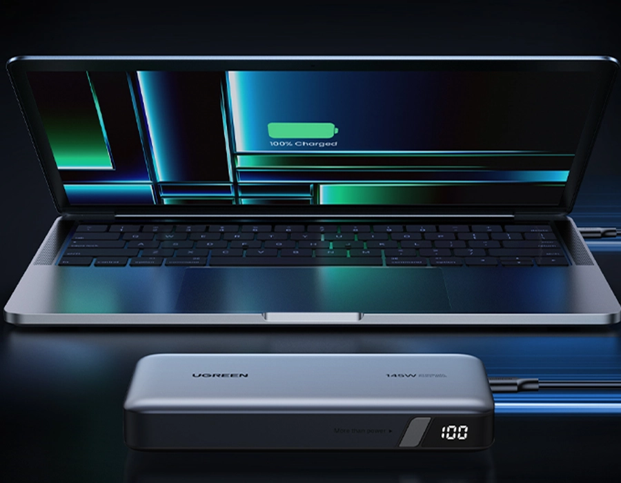 Зовнішній акумулятор [павербанк] UGREEN PB205 Nexode Power Bank 25000mAh 145W (90597)