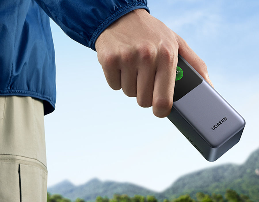 Зовнішній акумулятор [павербанк] UGREEN PB721 Nexode 20000mAh 130W - Gray (35524)