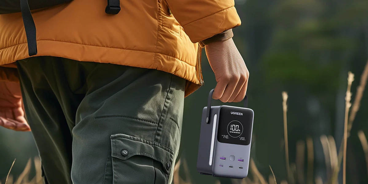 Зовнішній акумулятор [павербанк] UGREEN PB770 48000mAh 300W (25286)